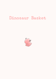 Dinosaur Basket [Beige] 9