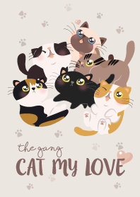The gang Cat my love