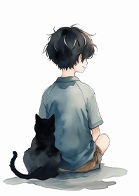 Healing Life-Cat Friends เด็กชายและแมว3