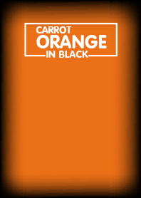 Carrot Orange & Black Theme(jp)