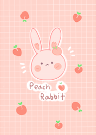 The peach rabbit