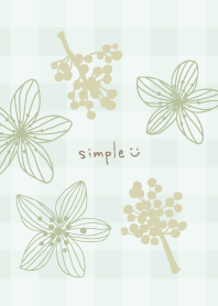 Line flower dull color17
