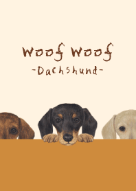 Woof Woof - dachshund - D