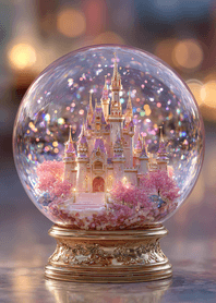 Beige Crystal Palace of Wishes