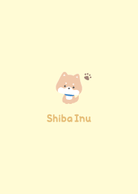 Shiba Inu3 Pad - Yellow