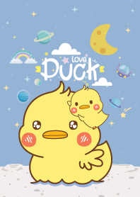 น้องเป็ด มินิ สีฟ้า