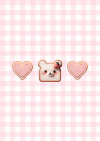 Cute bakery - bear and strawberry -