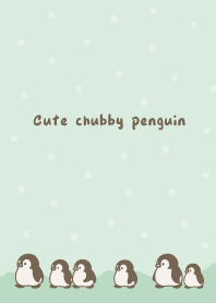 Cute chubby penguin9