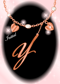 【Y】イニシャル運気UP!ピンクゴールド