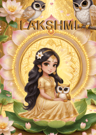 Lakshmi-rich,fulfilled, prosperous.!(JP)