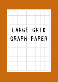 LARGE BLACK GRID GRAPH PAPER-TERRACOTTAj
