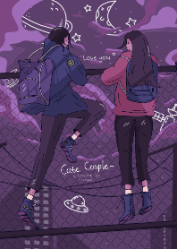 Cute Couple : I Love You