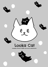 露咖貓經典款 - 白灰黑炭貓篇