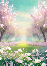 Beautiful real scenery(Spring-648)