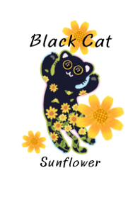 Black Cat Sunflower