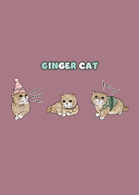 gingercat8 - dark rose