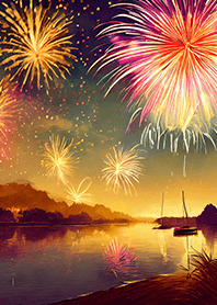 Beautiful Fireworks Theme#1828