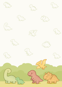 ไดโนเสาร์ตัวน้อยน่ารัก_ลวดลาย11