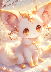 ⭐️幻彩金燄魔法九尾仙靈狐❤️