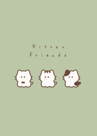 小さな猫．ピスタチオグリーン