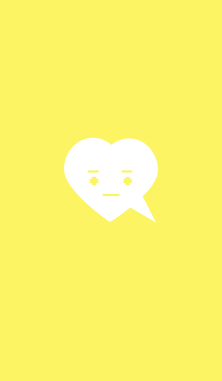 Expressionless simple(yellow2)