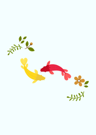 ไฟล์คู่ปลาหมึก - ดอกไม้และพืช