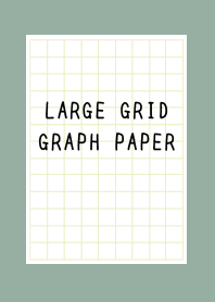 LARGE YEL GR GRID GRAPH PAPER-DUSTY GRj