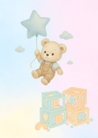 Baby Bear is Dreamy Sky