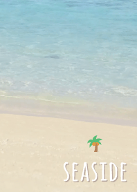 海濱 棕櫚樹'淺褐色的'