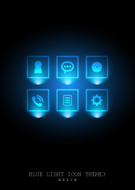 BLUE LIGHT ICON THEME 3