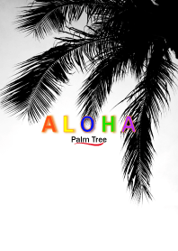 monochrome palm ALOHA 39