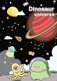 浩瀚宇宙-恐龍與外星人-月球-黑色星空2
