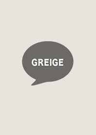Greige : A simple theme