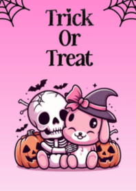 แฮปปี้ ฮาโลวีน สีชมพู