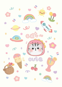 แมวมันน่ารัก มินิมอล :D