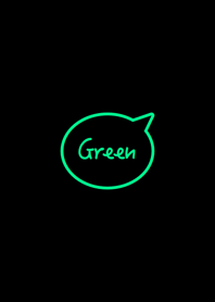 Simple Black & Green No.5-2