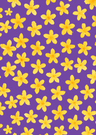 Small Osmanthus on purple