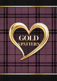 Gold Heart - Plaid  - 01 FD-09