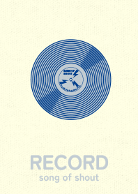 RECORD_shout Ink blue