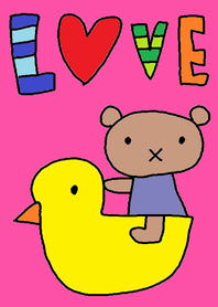 (Lilo duck (pink))