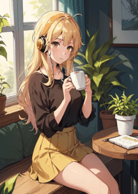 Afternoon coffee time 7851E8