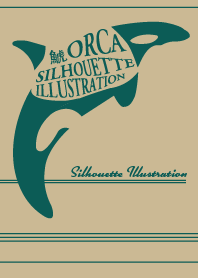 Orca  Tribal  Silhouette Illustration
