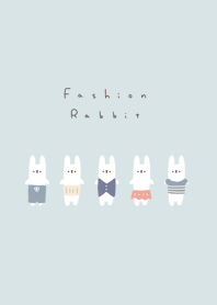 Fashion Rabbits /light blue.