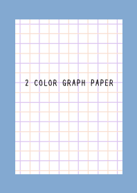 2 COLOR GRAPH PAPERj-PINK&PUR-DUSTY BLUE