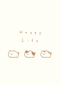 まるいねこ | きいろベージュ