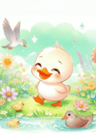 Little duckling plump round cute n.25