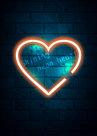 Shining neon heart 51