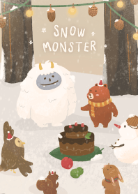 雪怪不孤單