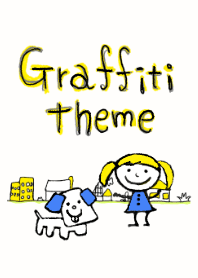 Graffiti theme(yellow version)