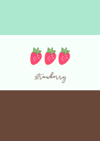 strawberry :chocomint